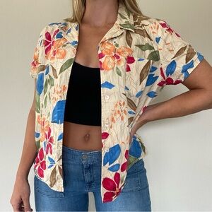 Vtg Sag Harbor Sport Hawaiian shirt